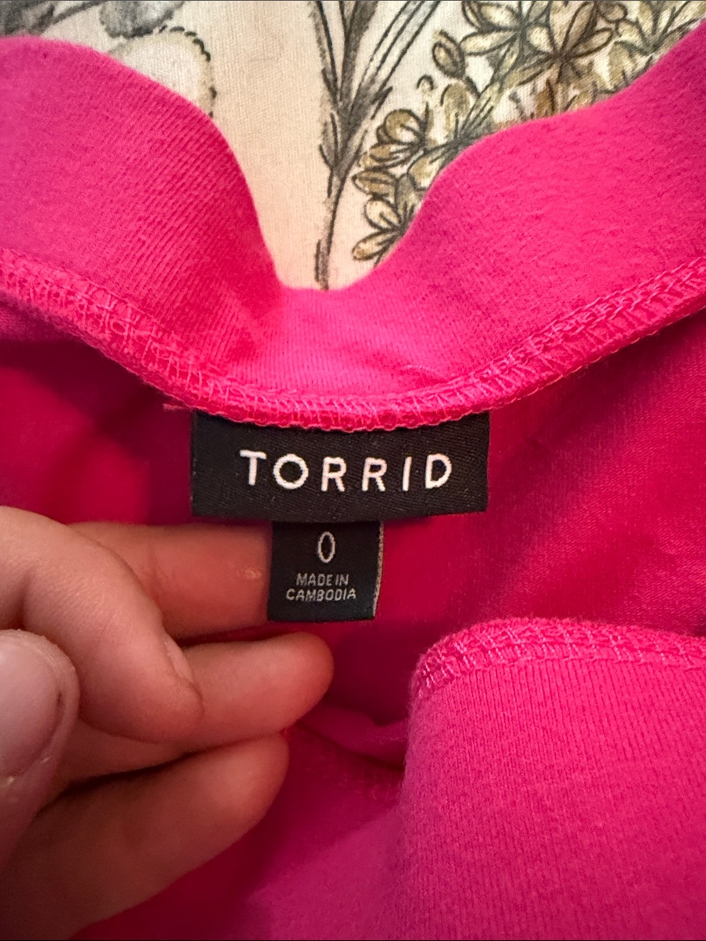 Torrid Pink Off-Shoulder Fit & Flare Dress - Picture 2 of 2